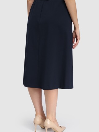 Темно-синя спідниця MARINA RINALDI : фото 3 - Invogue