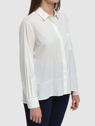 Біла сорочка MARINA RINALDI : фото 2 - Invogue