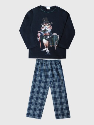 Синя піжама LA PERLA KIDS : фото - Invogue