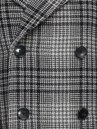 Серое пальто BOSS: фото 4 - Invogue