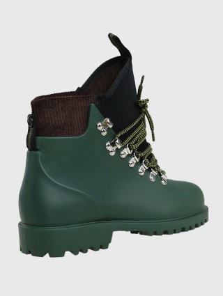Зелёные ботинки WEEKEND MAX MARA: фото 2 - Invogue