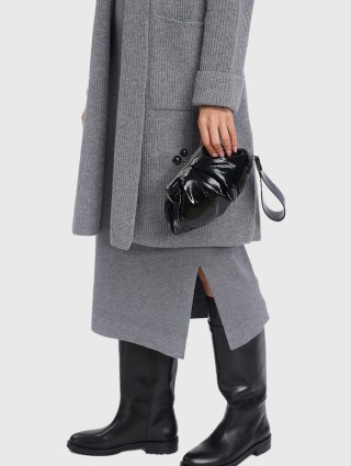 Чёрный клатч WEEKEND ACCESSORIES: фото 2 - Invogue