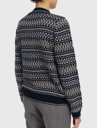 Тёмно-синий свитер WEEKEND MAX MARA: фото 3 - Invogue