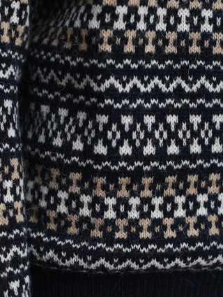 Тёмно-синий свитер WEEKEND MAX MARA: фото 4 - Invogue