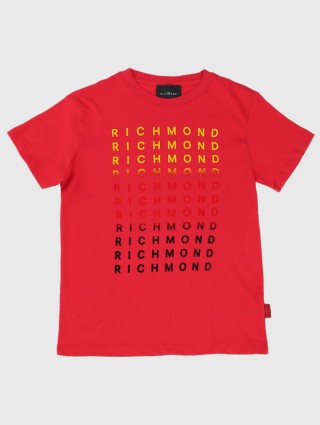 Червона футболка JOHN RICHMOND JUNIOR : фото - Invogue