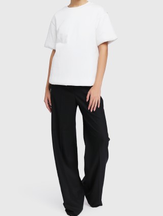 Белая футболка SPORTMAX: фото 1 - Invogue