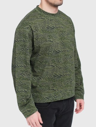 Зелений світшот KENZO : фото 1 - Invogue