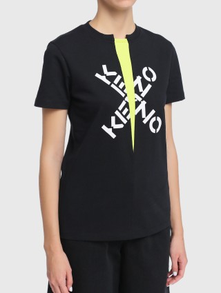 Чорна футболка KENZO : фото 1 - Invogue