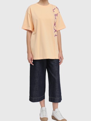 Бежевая футболка KENZO: фото 1 - Invogue