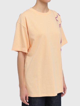 Бежевая футболка KENZO: фото 3 - Invogue