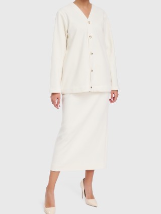 Кремова спідниця BOUGUESSA : фото 1 - Invogue