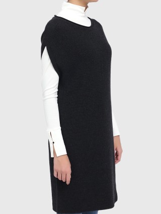 Темно-сіра сукня MARC CAIN : фото 2 - Invogue