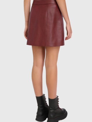 Бордова спідниця MAX&CO : фото 3 - Invogue