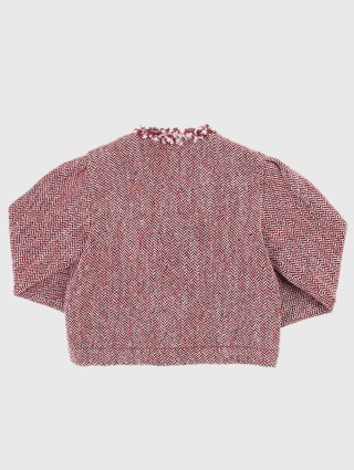 Бордовий жакет IL GUFO : фото 1 - Invogue