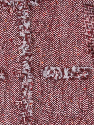 Бордовий жакет IL GUFO : фото 4 - Invogue