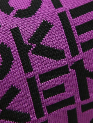 Фиолетовая сумка KENZO: фото 3 - Invogue