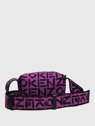 Фиолетовая сумка KENZO: фото - Invogue