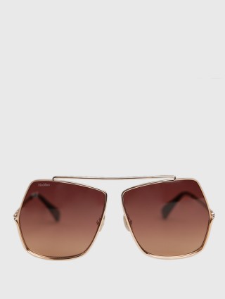 Коричневі окуляри MAX MARA : фото - Invogue