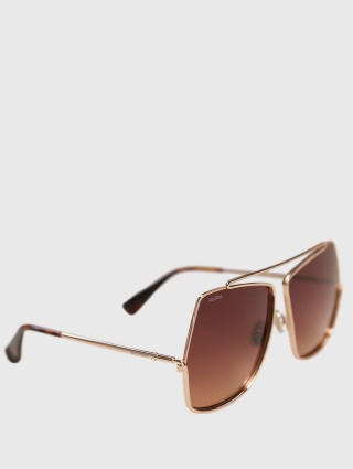 Коричневі окуляри MAX MARA : фото 1 - Invogue