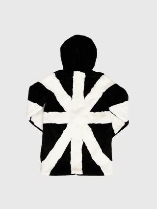 Різнокольорова шуба JOHN RICHMOND JUNIOR: фото 1 - Invogue