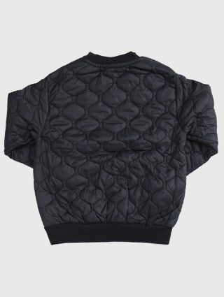 Чёрная кофта DIESEL KIDS: фото 1 - Invogue