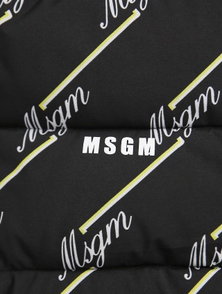 Чорна куртка MSGM : фото 2 - Invogue