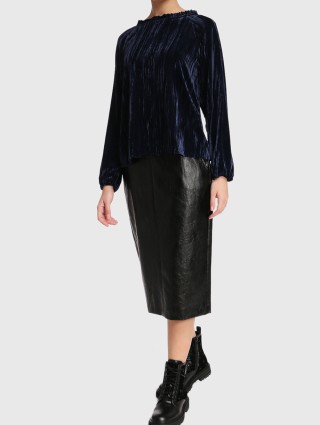 Синяя рубашка MAX&CO: фото 1 - Invogue