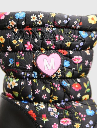 Чёрные сапоги MONNALISA: фото 4 - Invogue