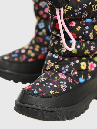 Чёрные сапоги MONNALISA: фото 3 - Invogue