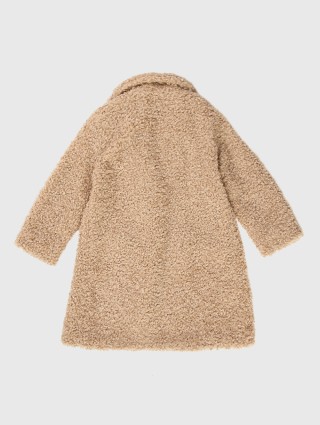 Бежева шуба штуч MONNALISA : фото 1 - Invogue