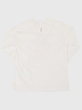 Кремовий джемпер MONNALISA : фото 1 - Invogue