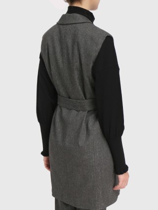 Темно-сіра сукня MARELLA : фото 3 - Invogue