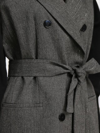 Темно-сіра сукня MARELLA : фото 4 - Invogue