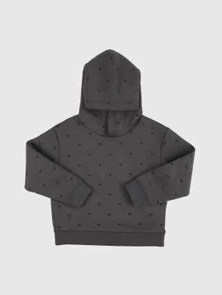 Серая кофта EMPORIO ARMANI KIDS: фото - Invogue