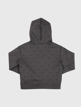 Серая кофта EMPORIO ARMANI KIDS: фото 1 - Invogue