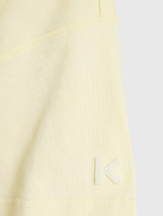 Бежевая футболка KENZO: фото 5 - Invogue