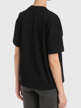 Чёрная футболка KENZO: фото 3 - Invogue