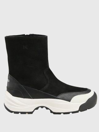 Чёрные сапоги KENZO: фото - Invogue