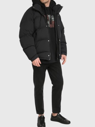 Чёрная куртка KENZO: фото 1 - Invogue