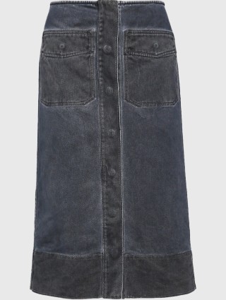 Тёмно-синяя юбка SPORTMAX: фото - Invogue