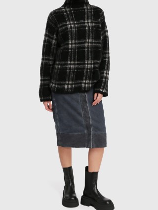 Тёмно-синяя юбка SPORTMAX: фото 1 - Invogue