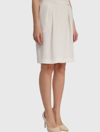 Белая юбка MAX MARA: фото 2 - Invogue