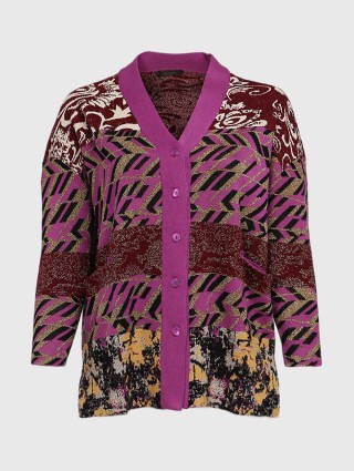 Рожевий кардиган MARINA RINALDI : фото - Invogue