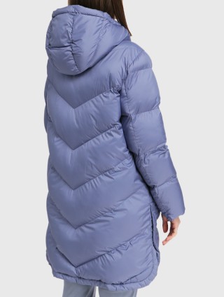 Голубая куртка MARINA RINALDI: фото 3 - Invogue