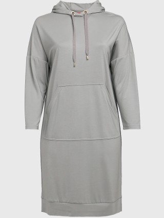 Серое платье MARINA RINALDI: фото - Invogue