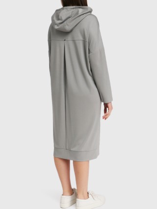 Серое платье MARINA RINALDI: фото 3 - Invogue