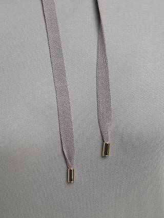 Серое платье MARINA RINALDI: фото 4 - Invogue