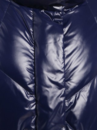 Синяя куртка MARINA RINALDI: фото 4 - Invogue