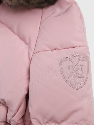 Рожева куртка MONNALISA : фото 2 - Invogue