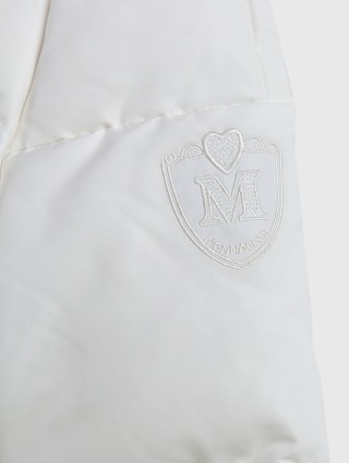 Кремова куртка MONNALISA : фото 2 - Invogue